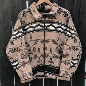 Vintage Southwestern wool jacket - M or L
